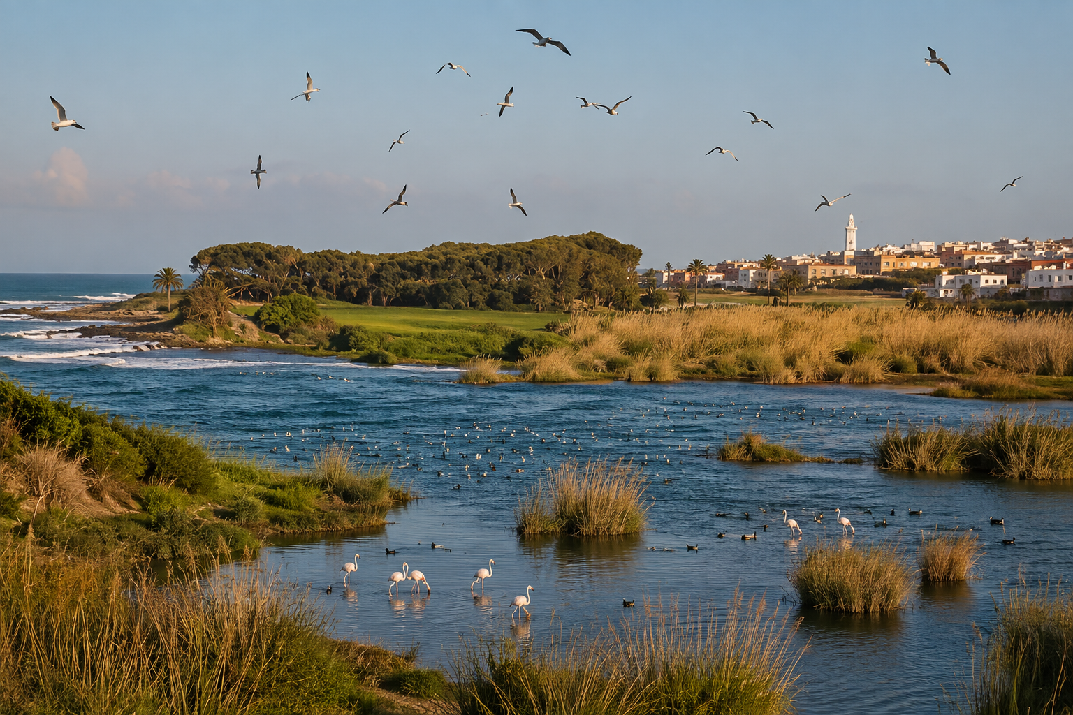 Les zones humides et la biodiversité de Dar Bouazza